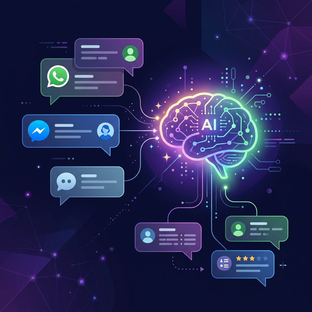 AI-Powered Message Automation: Transforming SMS, WhatsApp, and Messenger with NextGenSwitch