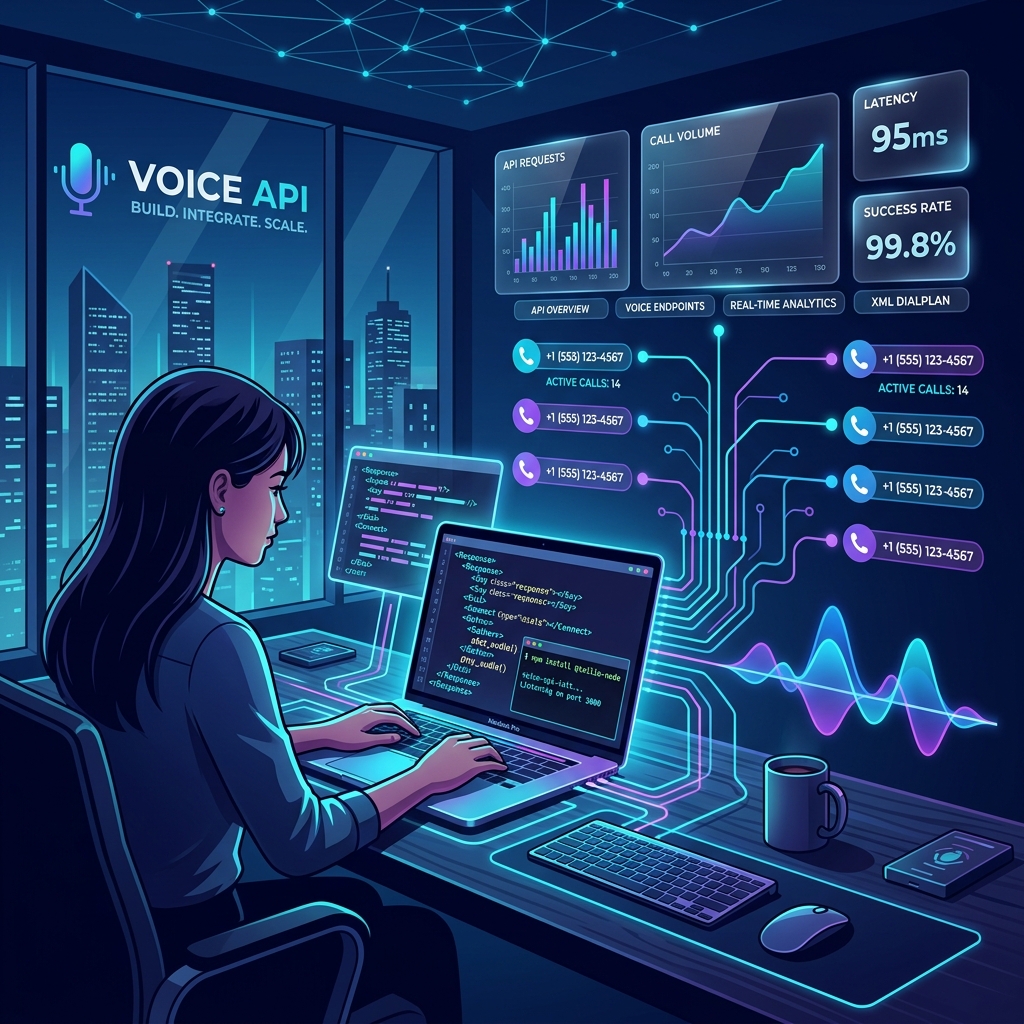 How Voice API Works: A Beginner's Guide for Developers